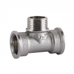 Тройник 1/2″ВНВ никелированный А0211А(нк)