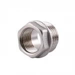 Футорка 1/2″х3/8″НВ никелированная А0752А(нк)