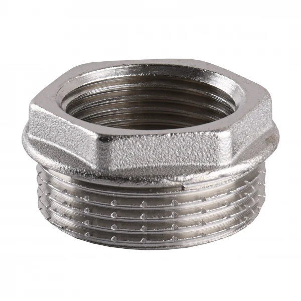 Футорка 1 1/4″х1″НВ никелированная А0712А(нк)
