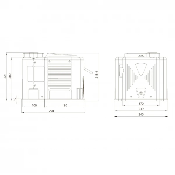 Насосная станция Optima PRIME OP750 IA с интеллектуальным частотным преобразователем