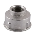Муфта редукционная 1 1/2″х 3/4″ВВ никелированная А0310А(нк)