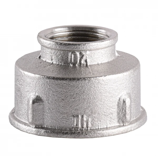 Муфта редукционная 1 1/2″х 3/4″ВВ никелированная А0310А(нк)