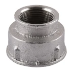 Муфта редукционная 1 1/2″х 1″ВВ никелированная А0309А(нк)
