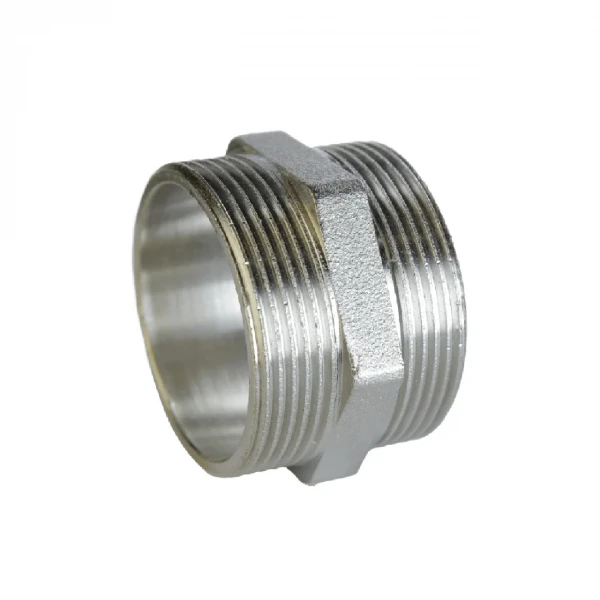 Ниппель 1 1/2″НН никелированный А0535А(нк)