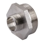 Ниппель редукционный 1 1/4″х 3/4″НН никелированный А0593А(нк)