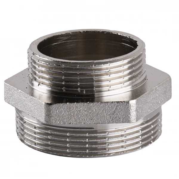 Ниппель редукционный 2″х1 1/2″НН никелированный А0545А(нк)
