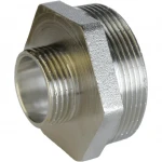 Ниппель редукционный 2″х 1″НН никелированный А0543А(нк)