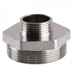 Ниппель редукционный 2″х 1″НН никелированный А0543А(нк)