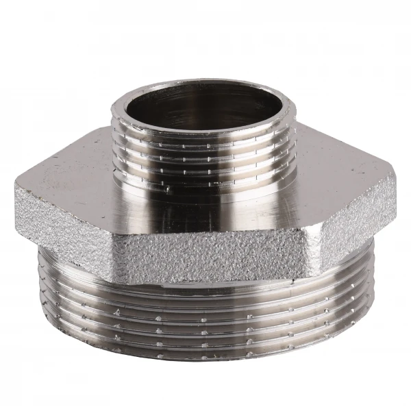 Ниппель редукционный 2″х 1″НН никелированный А0543А(нк)