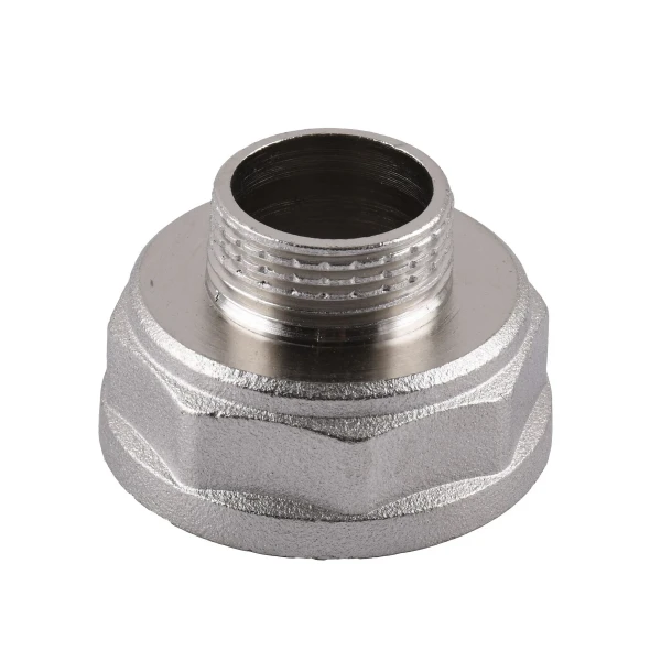 Переходник редукционный 1 1/4″х 3/4″ВН никелированный А0607А(нк)