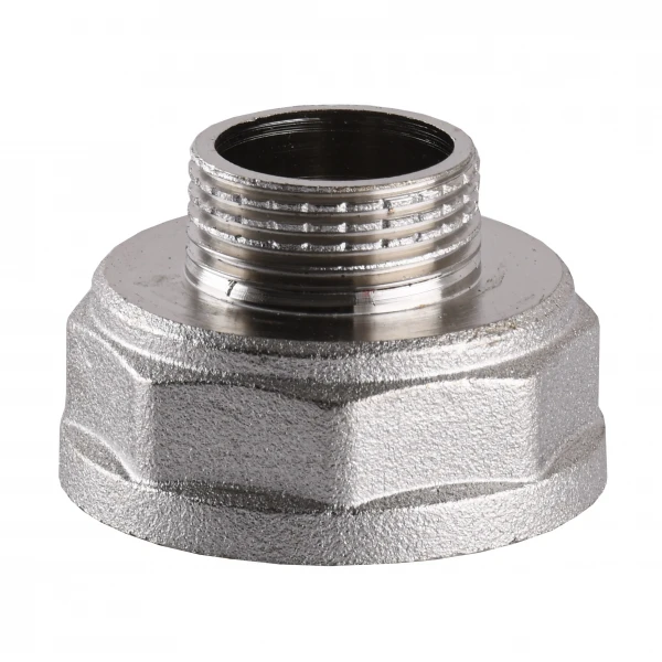 Переходник редукционный 1 1/4″х 3/4″ВН никелированный А0607А(нк)