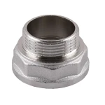 Переходник редукционный 1 1/2″х1 1/4″ВН никелированный А0618А(нк)