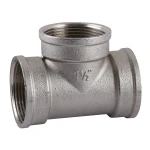 Тройник 1 1/2″ВВВ никелированный A0207-1А(нк)