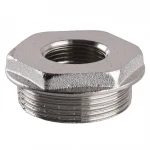 Футорка 1 1/2″х 3/4″НВ никелированная А0753А(нк)