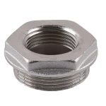 Футорка 1 1/2″х 1″НВ никелированная А0714А(нк)