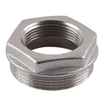 Футорка 2″х 1 1/4″НВ никелированная А0756А(нк)