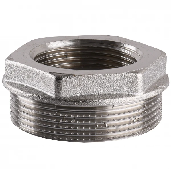 Футорка 2″х 1 1/4″НВ никелированная А0756А(нк)