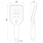 Душова лійка Topaz NF-2203-00