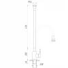 Смеситель для кухни Globus Lux Alpen SBT1-203SA-G03