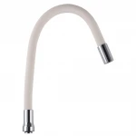 Излив смесителя GLR-BG15-55 для кухни Гофрированный с аэратором, силикон , 3/4″ВН