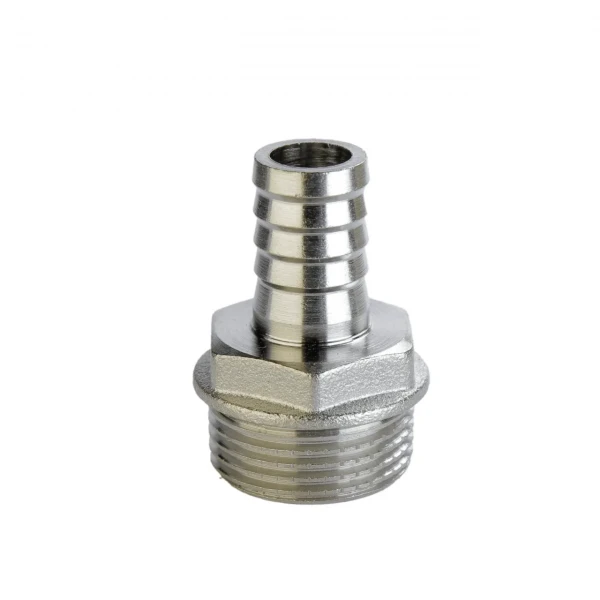 Штуцер 1/2″Н 10мм никелированный А2028А(нк)