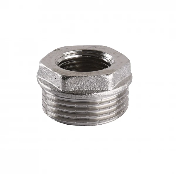 Футорка 1/2″х1/4″НВ никелированная (манометр) А0723А(нк)