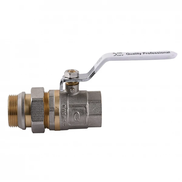 Кран кульовий з американкою Q PROFESSIONAL QP003 PN40 1 1/4″