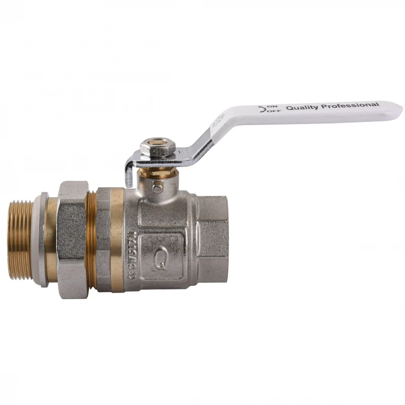 Кран кульовий з американкою Q PROFESSIONAL QP003 PN40 1 1/2″