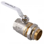 Кран кульовий з американкою Q PROFESSIONAL QP003 PN40 2″