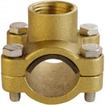 Врезка в трубу 1″(Ø34мм)x1/2″В латунне усиленное Б3803А