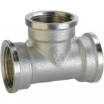 Тройник 3/4″ВВВ никелированный А0219-1А(нк)