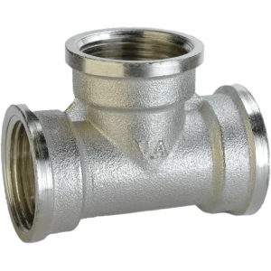 Тройник 3/4″ВВВ никелированный А0219-1А(нк)