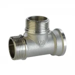 Тройник 3/4″ВНН никелированный А0255А(нк)