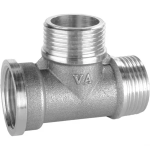 Тройник 3/4″ВНН никелированный А0255А(нк)