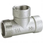 Тройник hедукционный 3/4″х1/2″х1/2″НВВ никелированный A0225А(нк)
