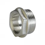 Футорка 2″х1 1/2″НН никелированная А0757А(нк)