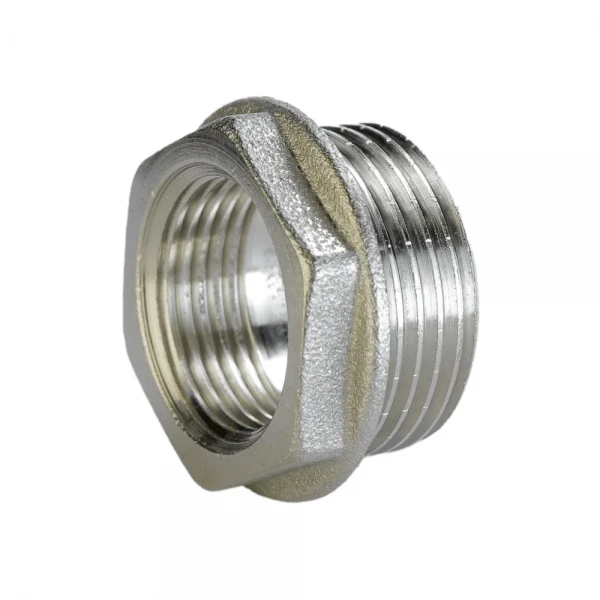 Футорка 2″х1 1/2″НН никелированная А0757А(нк)