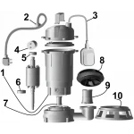 Насос дренажный VOLKS pumpe QDX1500 1,5кВт