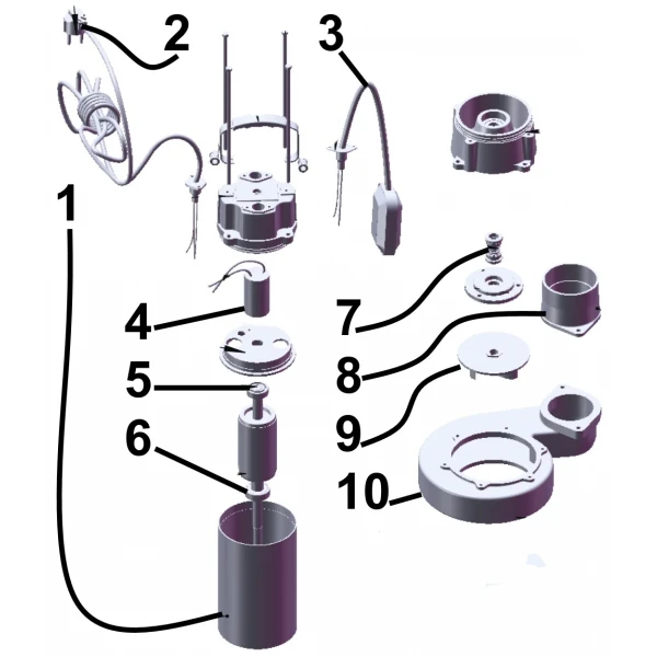 Насос фекальный Optima V750 0,55кВт