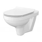 CET 472 ZIP SIMPLE ON підвісний унітаз в комплекті з кришкою дюропласт SLIM