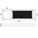 Конвектор ТС70-800/265-Comfort-6su (без решетки)