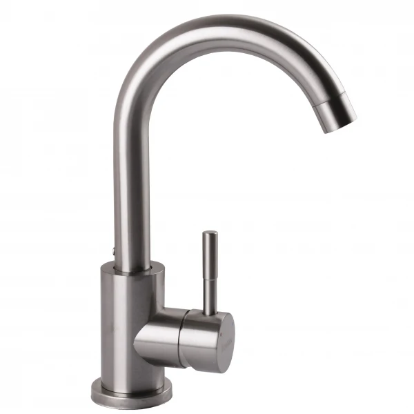 Смеситель для кухни EcoMIX AISI-101S-WH