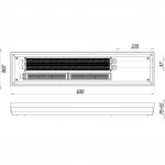 Конвектор ТС70-500/200-Turbo-2br (без решетки)