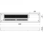 Конвектор ТС70-3500/200-Turbo-2br (без решетки)