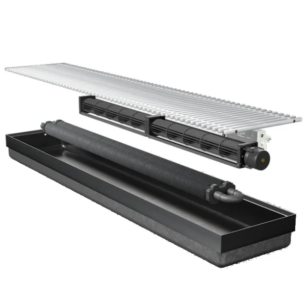 Конвектор ТС80-1000/265-LUX-4wbr (с решеткой)