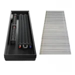 Конвектор ТС80-3500/265-LUX-4wbr (с решеткой)