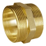 Ниппель 1 1/2″НН латунный А0535А