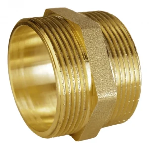 Ниппель 1 1/2″НН латунный А0535А