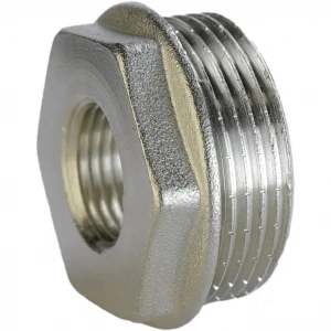 Футорка 1 1/4″х 1/2″НВ никелированная А0710А(нк)