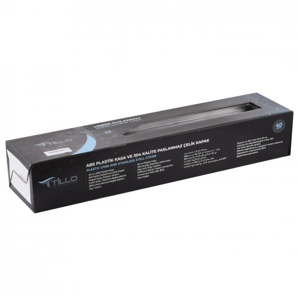 Трап линейный душевой TILLO TM009-40C(C-40) 40см